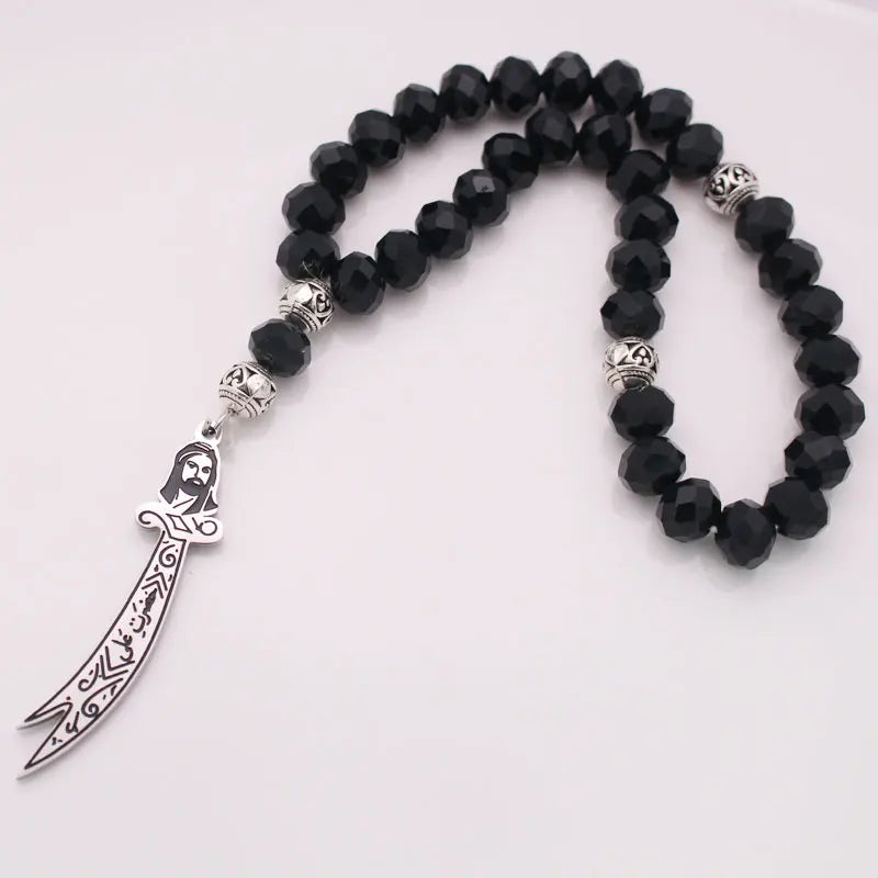 Islam Zulfiqar Sword of Imam Ali Turkish Prayer 33 black