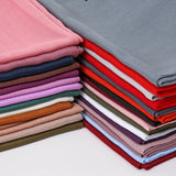 GYori Solid Color Women Scarf Winter Hijabs