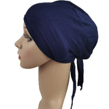 Under scarf Turban Tube Bone Bonnet Muslim Hijab Hat