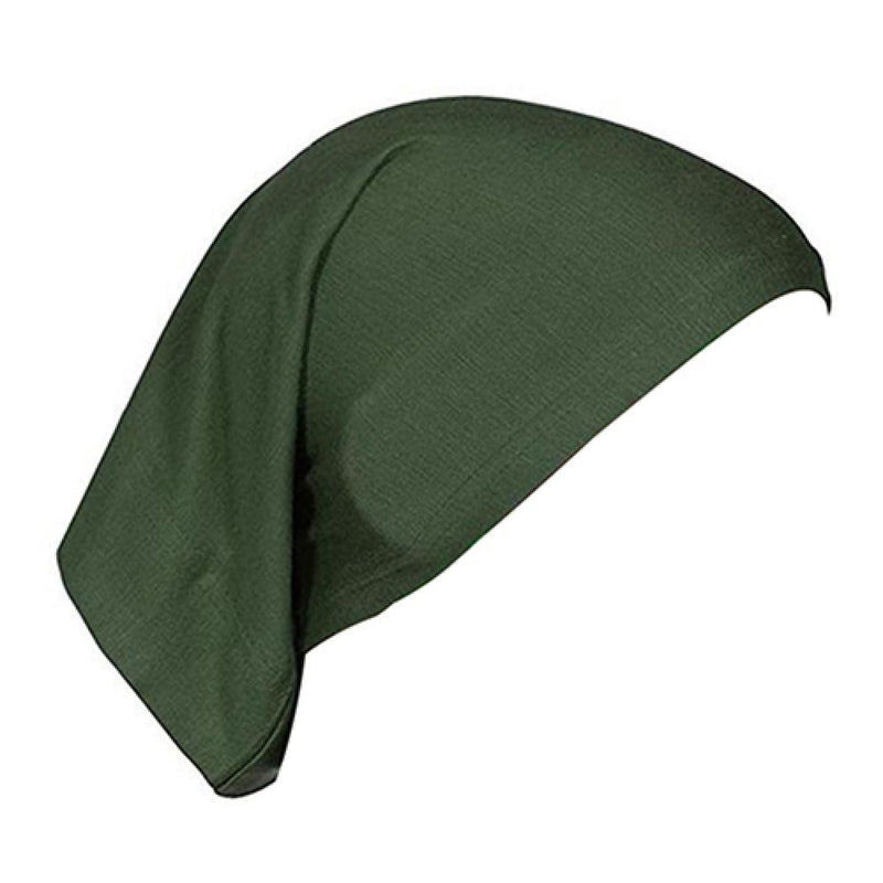 Women Hijabs Muslims Solid Color Cotton Cap Elastic