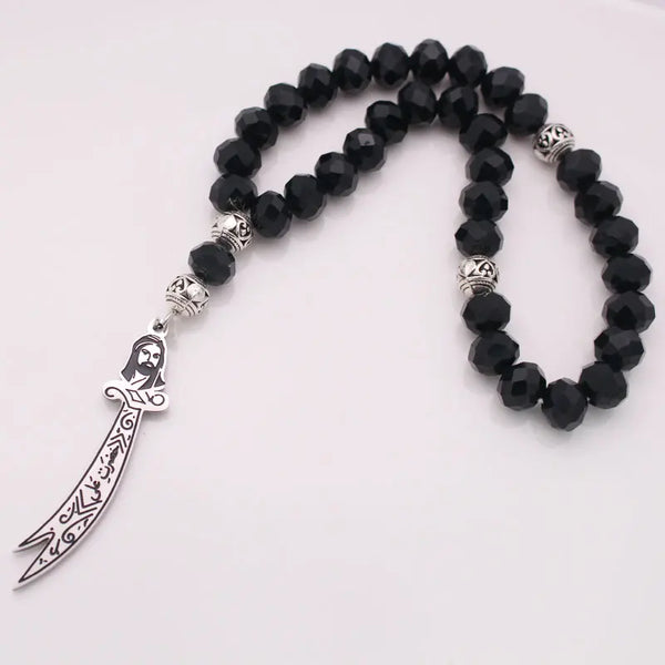 Islam Zulfiqar Sword of Imam Ali Turkish Prayer 33 black