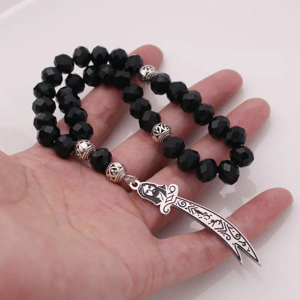 Islam Zulfiqar Sword of Imam Ali Turkish Prayer 33 black