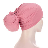 Muslim Hijabs Women Beanies Skellies Knot Bonnet
