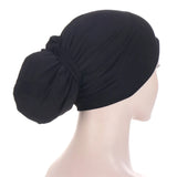 Muslim Hijabs Women Beanies Skellies Knot Bonnet