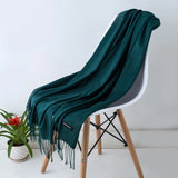 GYori Solid Color Women Scarf Winter Hijabs