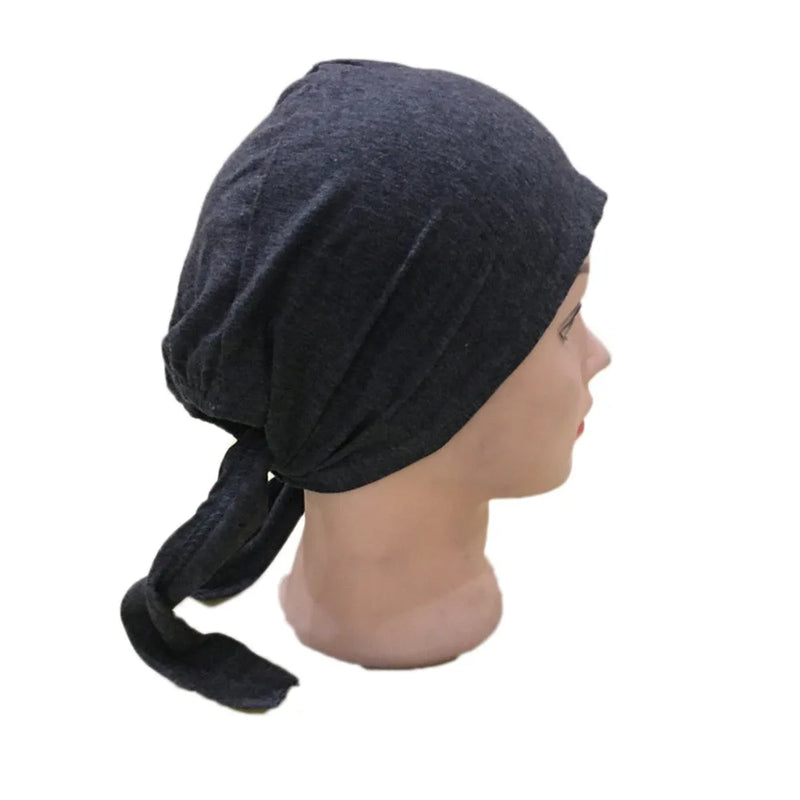 Under scarf Turban Tube Bone Bonnet Muslim Hijab Hat