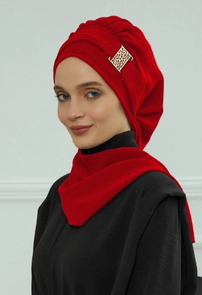 Plain Muslim Hat Inner Jersey Hijabs Women Turkey