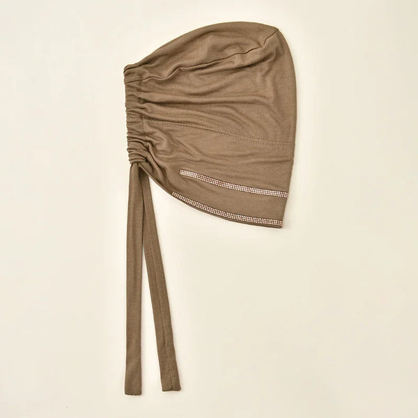 Double Row Rhinestone Hijabs
