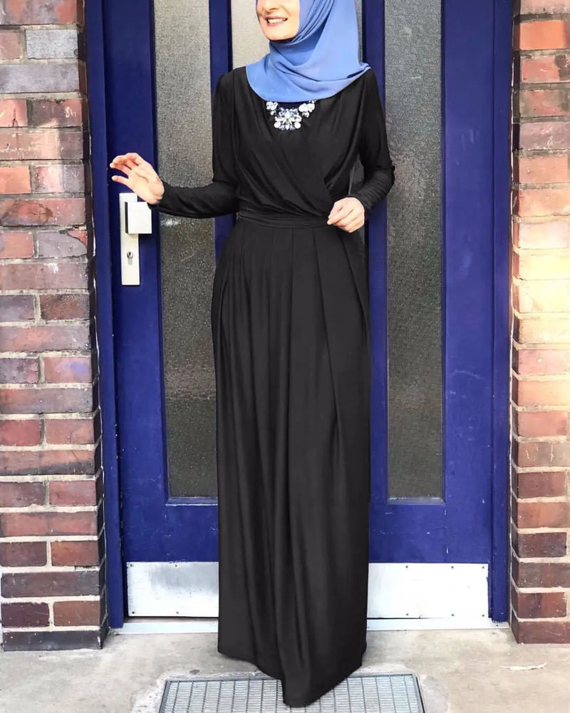 Ramadan Dubai Jalabiya Muslim Abaya Women Party