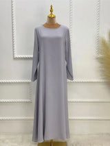 Abaya Muslim Kaftan with Pockets for Women