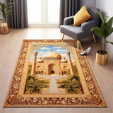 Muslim Ramadan Comfortable Prayer Rugs Skin-friendly