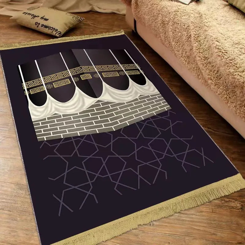 Islam Thick Prayer Rug Man Prayer Mat for Muslim Ramadan