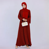 Abaya Muslim Kaftan with Pockets for Women