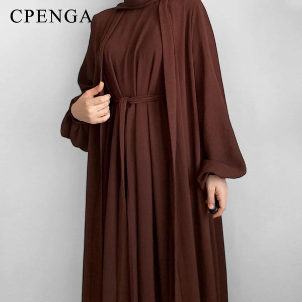 2024 New Muslim Sets for Women Ramadan Prayer Dress