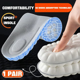 1Pair 4D Soft Shoes Insoles for Feet Plantar Fasciitis Insole Arch Support Orthopedic Inserts Sports Shock Absorption Shoe Pads