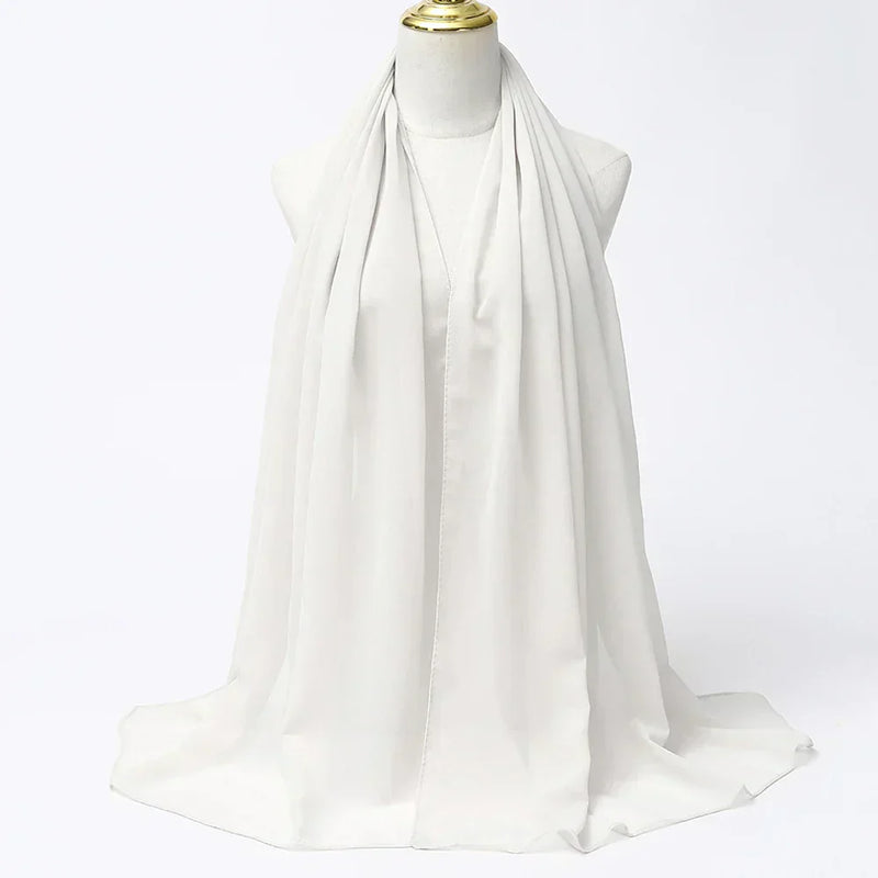 Ramadan Muslim Chiffon Hijabs