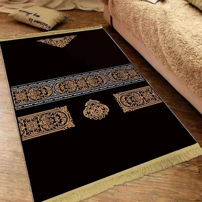 Islam Thick Prayer Rug Man Prayer Mat for Muslim Ramadan