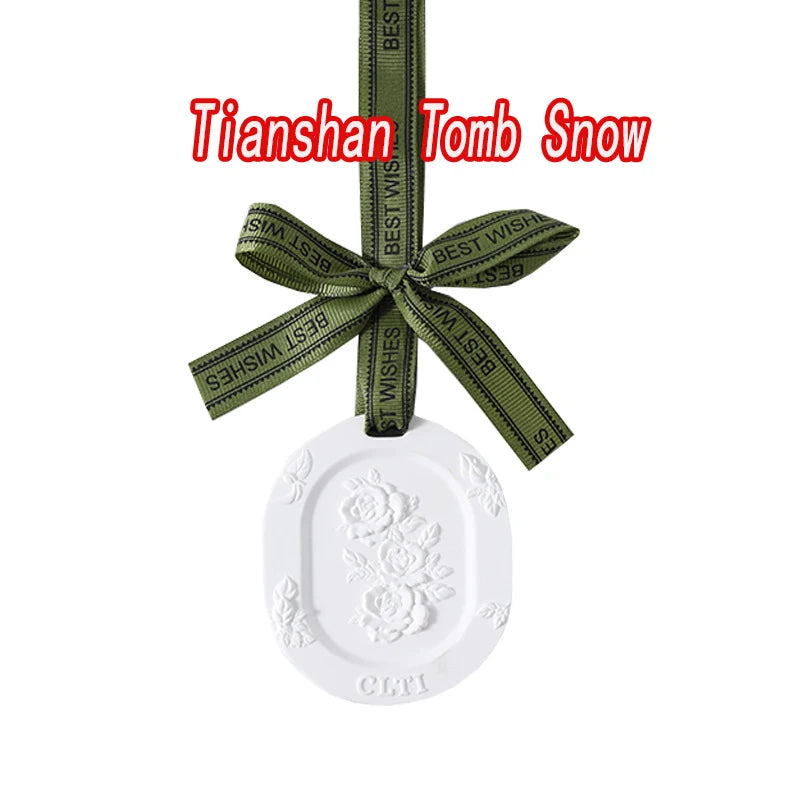 Solid Aroma Diffuser Gypsum Embossed Flower Fragrance