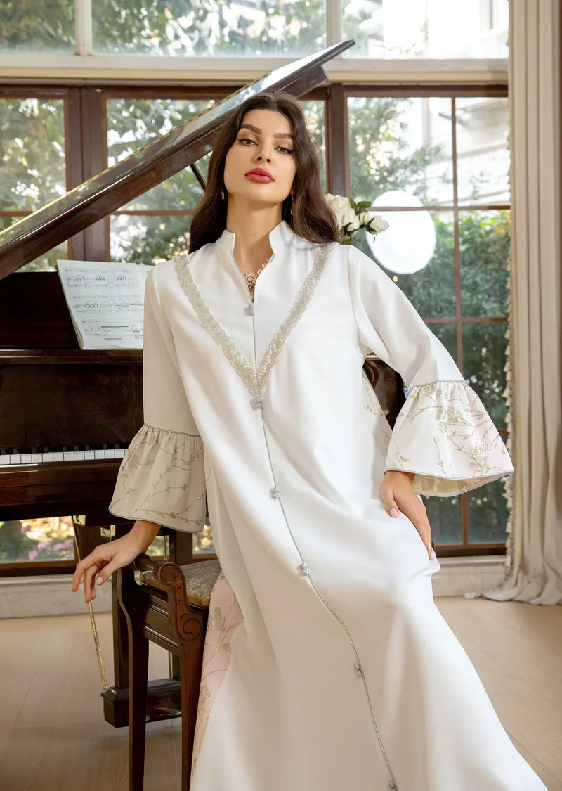 Muslim Dress Woman Long Sleeve Abayas