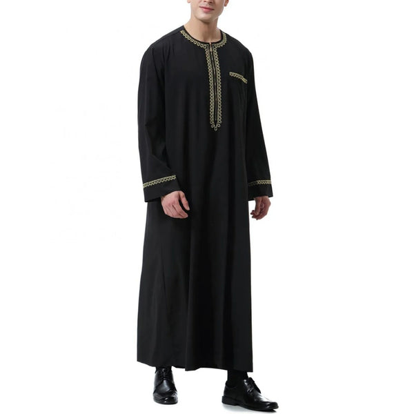 Muslim Fashion Men Jubba Thobes Arabic