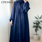 2024 New Muslim Sets for Women Ramadan Prayer Dress