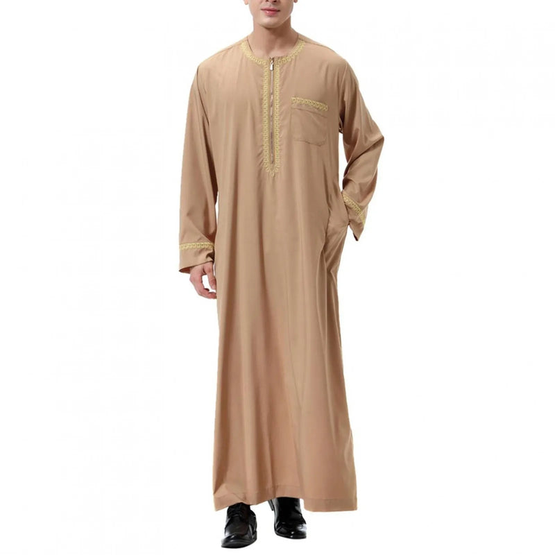 Muslim Fashion Men Jubba Thobes Arabic