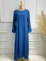 Abaya Muslim Kaftan with Pockets for Women