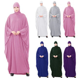 Femme Musulman Eid Hooded Prayer Dress