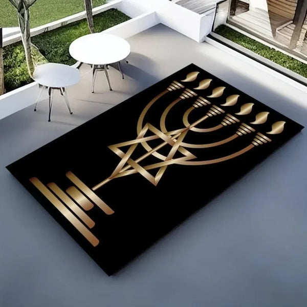 Hebrew Prayer Rugs and Carpets Area Floor Mats
