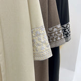 Turkish Solid Muslim Dresses