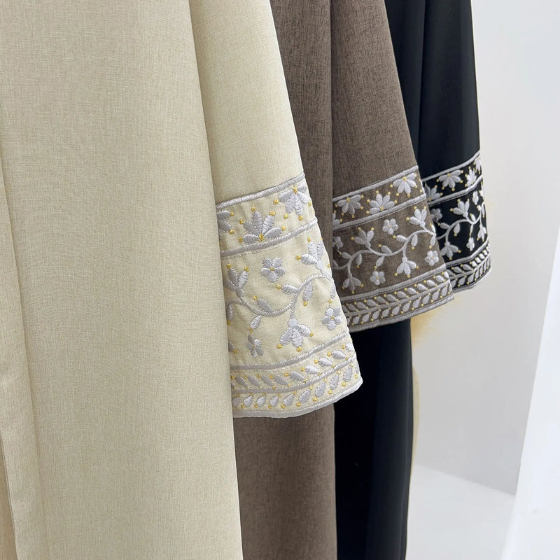 Turkish Solid Muslim Dresses