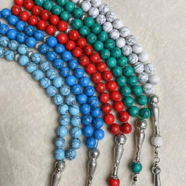 Unisex Style Tasbih Muslim Rosary 10mm 33 Pieces