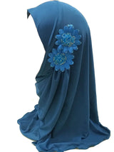 BOHOWAII Instant Hijabs for Muslim Girl 2-7years Turbans