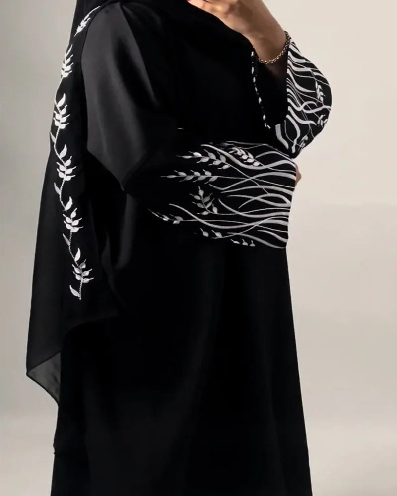 Modest Dress Jalabiya Ramadan Eid Muslim Abaya