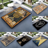 Hebrew Prayer Rugs and Carpets Area Floor Mats