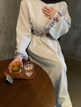 Embroidered Cotton Linen