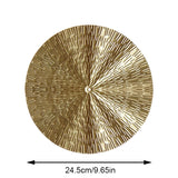 Nordic Modern Luxury Gold Round Wall Decoration Pendant Irregular Iron Disc Wall Hanging Wall Ornaments Living Room Home Decor