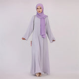 Abaya Muslim Kaftan with Pockets for Women