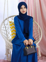 Abaya Muslim Kaftan with Pockets for Women