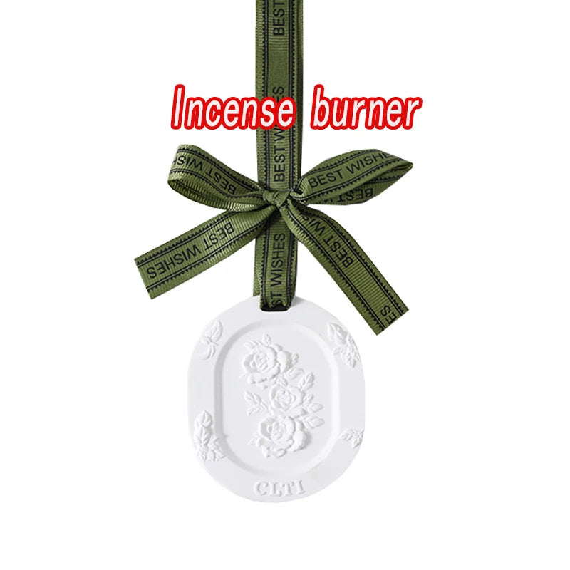 Solid Aroma Diffuser Gypsum Embossed Flower Fragrance