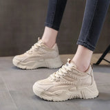 Sports Shoes for Women Athletic Round Toe High on Platform Woman Footwear Sneakers Sale Designer Luxury Offers Vulcanized Shoe H