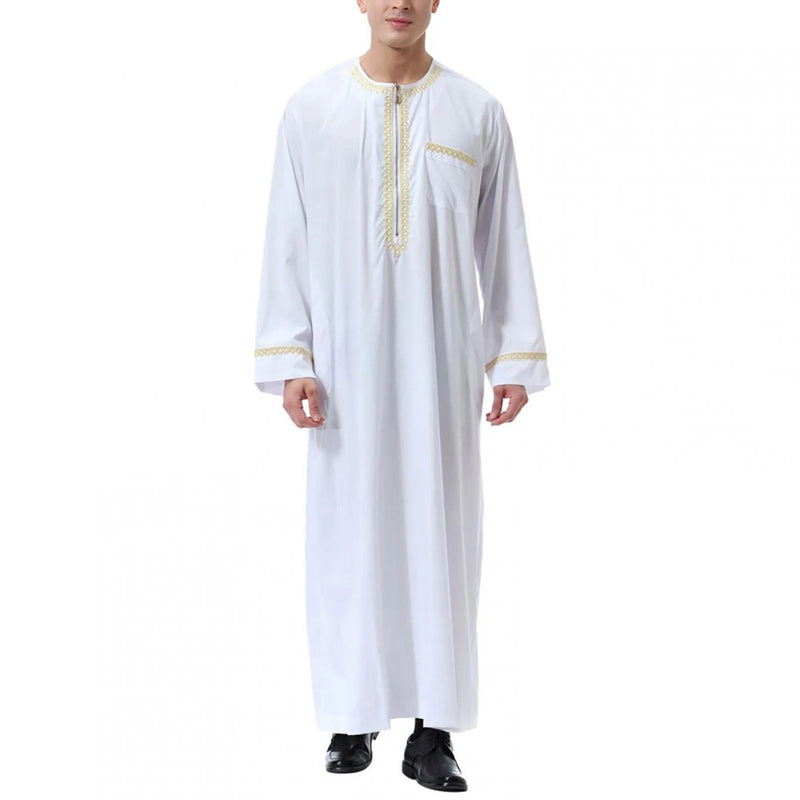 Muslim Fashion Men Jubba Thobes Arabic Pakistan Dubai