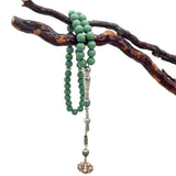 Stylish Prayer Beads Bracelet 45 Beads Rosary Tasbih Wristchain Eid Gift