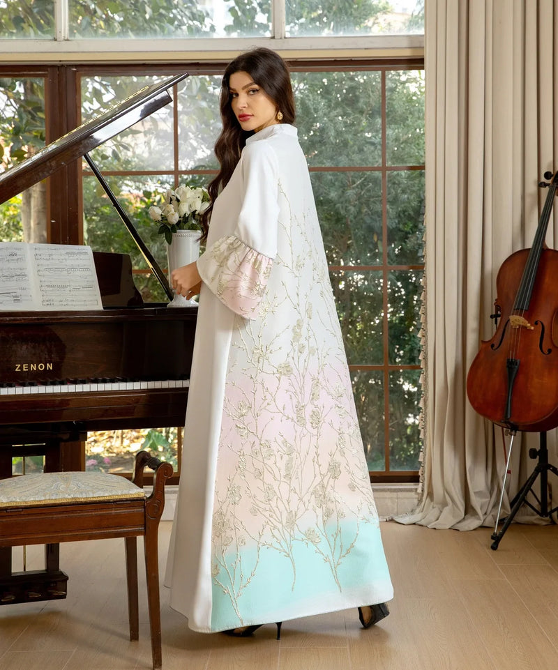 Muslim Dress Woman Long Sleeve Abayas