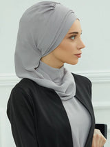 Plain Muslim Hat Inner Jersey Hijabs Women Turkey
