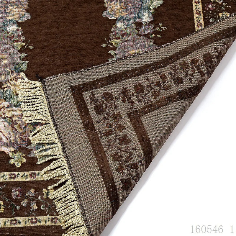Muslim Worship Mat Prayer Rugs Chenille Cotton Islamic