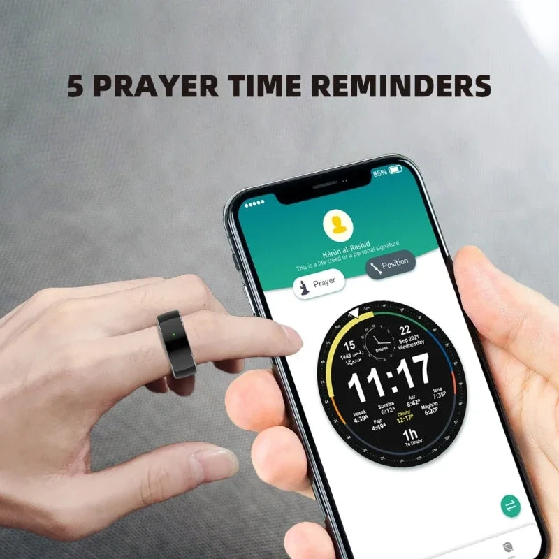 Digital Tasbih Counter Intelligent Prayer Reminder