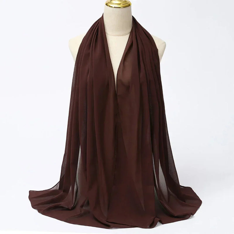 Ramadan Muslim Chiffon Hijabs