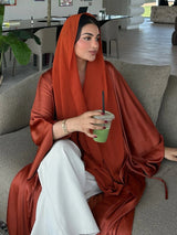 Eid Muslim Abaya for Women Cardigan Robe Jalabiya