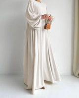 Abaya Ramadan Solid Bishop Sleeve Kebaya